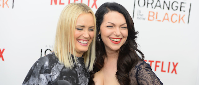Taylor Schilling e Laura Prepon
(Theo Wargo/Getty Images)