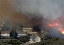 I grandi incendi in California