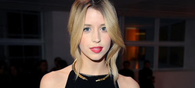 LONDON, ENGLAND - FEBRUARY 14: Peaches Geldof attends the Mark Fast show at London Fashion Week AW14 at Aldwych House on February 14, 2014 in London, England. (Photo by Anthony Harvey/Getty Images)