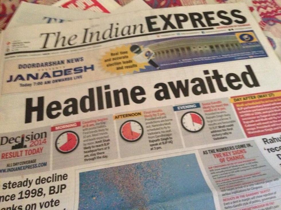 Indian Express elezioni 