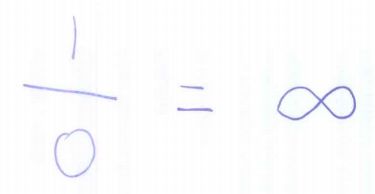 [1/0 = infinito]