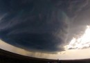 L'enorme nube verticale in Wyoming - video