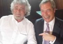 Beppe Grillo, Nigel Farage e l'Europa