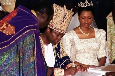 Ronald Muwenda Mutebi II e Sylvia Nagginda