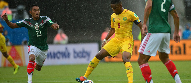 Samuel Eto'o (Camerun). (AFP PHOTO / YURI CORTEZ)