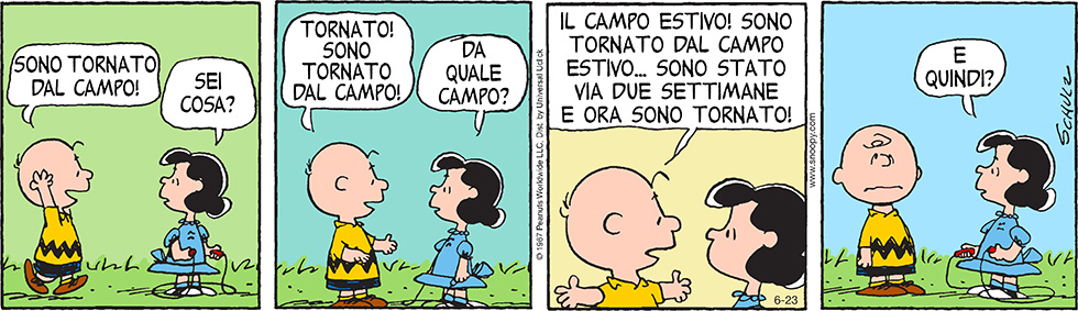 Peanuts 2014 giugno 23