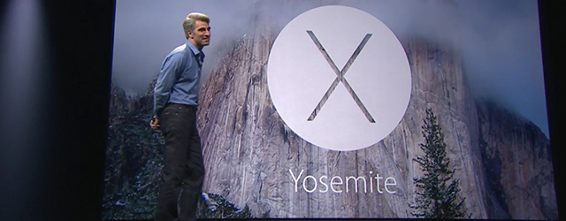 Il nuovo Mac OS X si chiama Yosemite.