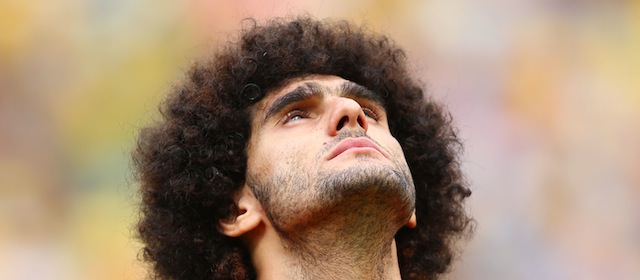 during the 2014 FIFA World Cup Brazil Group H match between Belgium and Russia at Maracana on June 22, 2014 in Rio de Janeiro, Brazil.