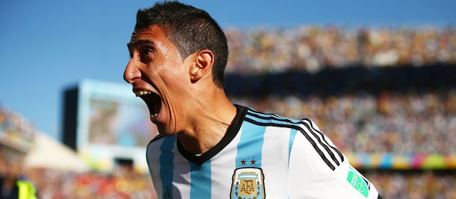 during the 2014 FIFA World Cup Brazil Round of 16 match between Argentina and Switzerland at Arena de Sao Paulo on July 1, 2014 in Sao Paulo, Brazil.