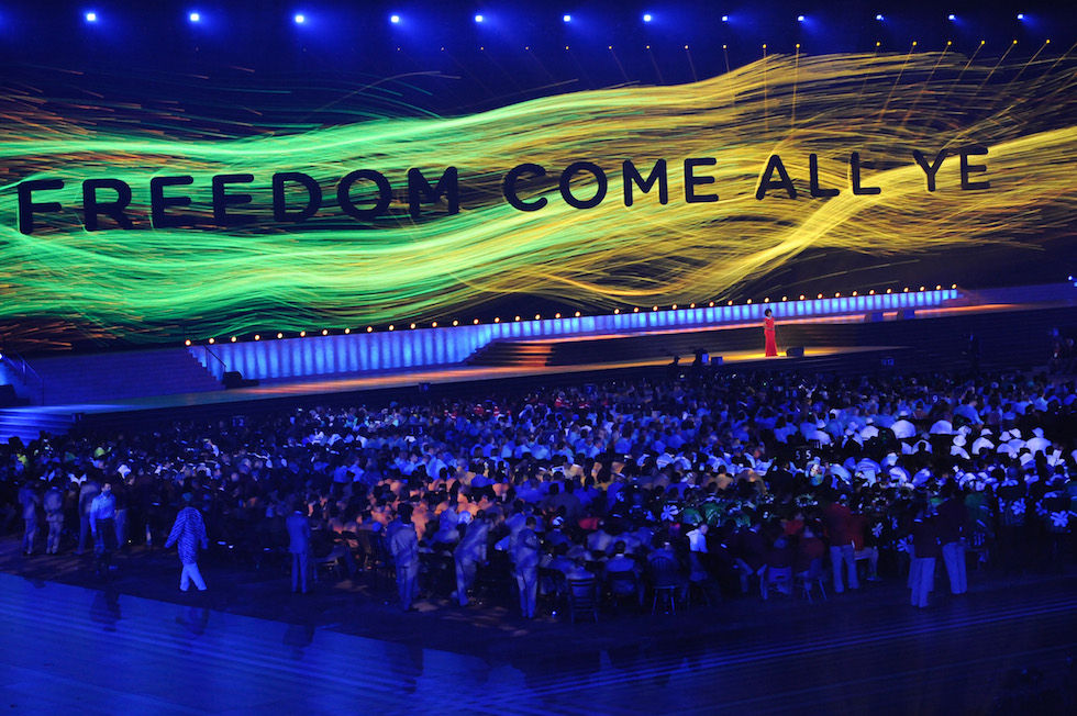 Le foto dell'inaugurazione dei Giochi del Commonwealth Il Post