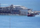 Costa Concordia, l'ormeggio in diretta streaming