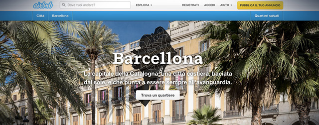 La Catalogna ha multato Airbnb