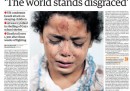 La prima pagina del Guardian su Gaza