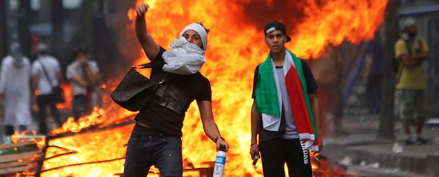 Le foto degli scontri a Parigi, su Gaza