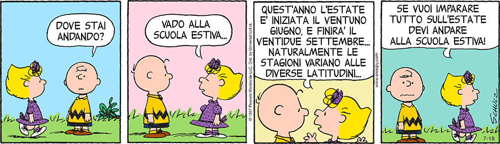 Peanuts 2014 luglio 18