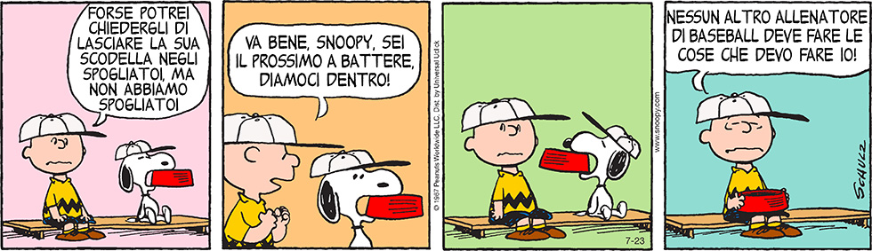 Peanuts 2014 luglio 23