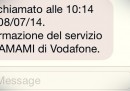 Gli avvisi di chiamata via SMS diventano a pagamento per i clienti TIM e Vodafone