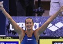 Federica Pellegrini ha vinto l'oro nei 200 stile libero agli Europei
