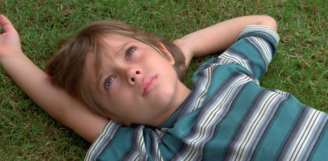 This image released by IFC Films shows Ellar Coltrane at age six in a scene from the film,"Boyhood." (AP Photo/IFC Films)