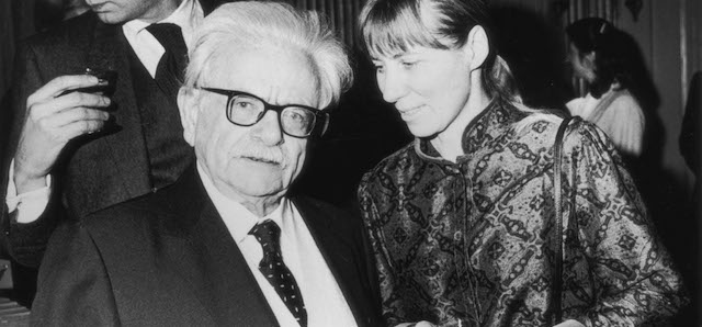 Bulgarian novelist Elias Canetti and his wife, Hera Canetti-Buschor, attend a reception at the Royal Swedish Academy, 9th December 1981. Canetti had just received the Nobel Prize for Literature. (Photo by Hulton Archive/Getty Images)