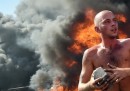 Gli scontri in Piazza Indipendenza a Kiev