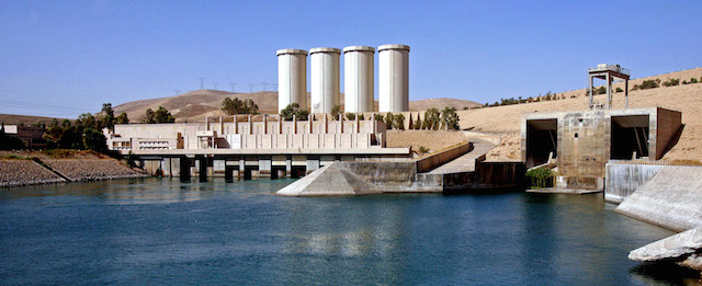 La diga di Mosul, il 31 ottobre 2007.
(AP Photo/ Khalid Mohammed, File)