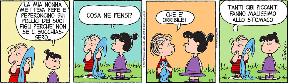 Peanuts 2014 agosto 9