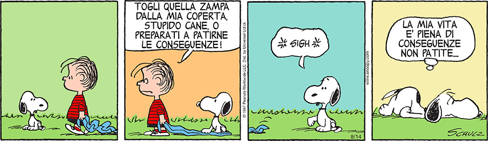 Peanuts 2014 agosto 14