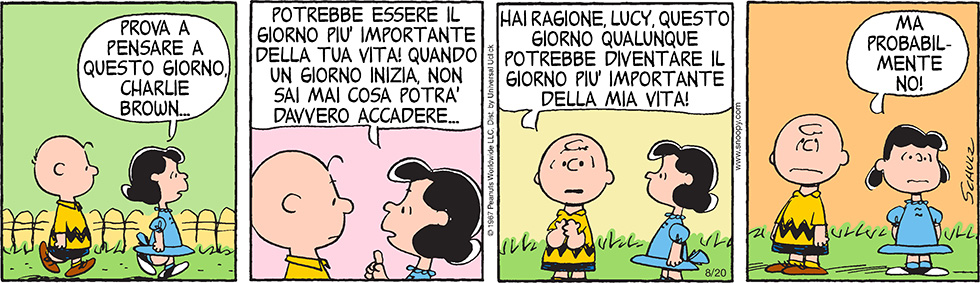 Peanuts 2014 agosto 20