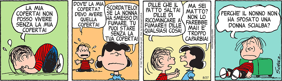 Peanuts 2014 agosto 27