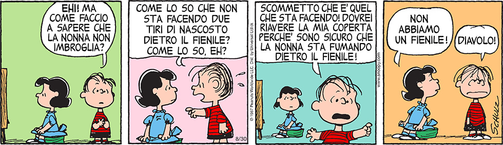 Peanuts 2014 agosto 30