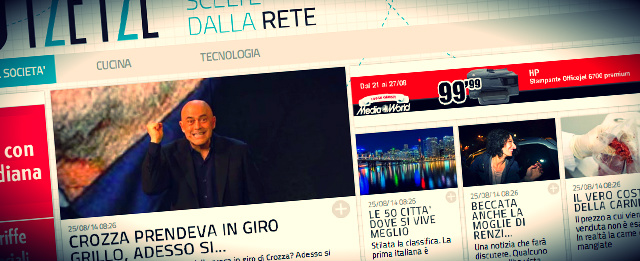 Le “notizie” di Beppe Grillo