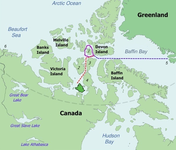 Franklin_Last_Expedition_Map