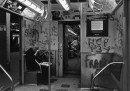 Graffiti sulla metro
