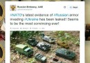 L'ambasciata russa negli Emirati Arabi Uniti si prende gioco della NATO su Twitter