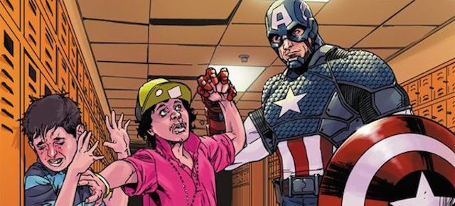 Le copertine dei fumetti Marvel contro il bullismo