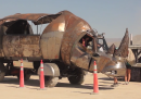 La coda per l'accettazione dei "veicoli mutanti" a Burning Man