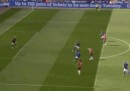 Il gol di Di María contro il Leicester 