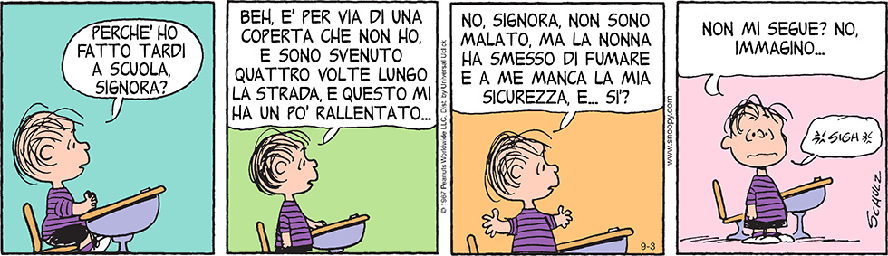 Peanuts 2014 settembre 3
