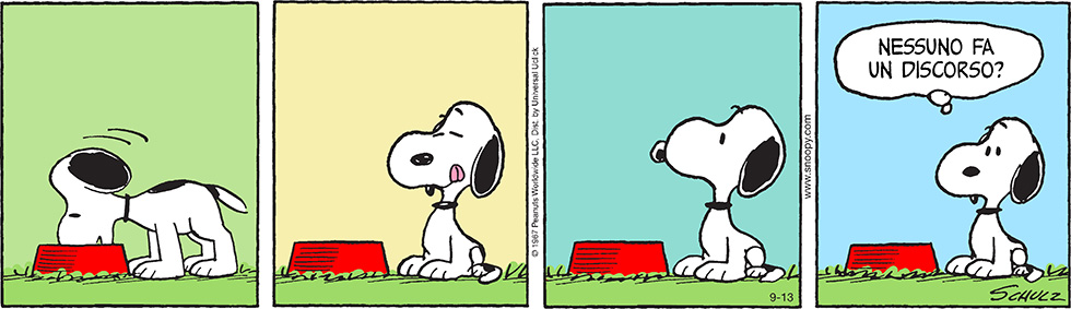 Peanuts 2014 settembre 13
