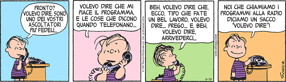 Peanuts 2014 settembre 18