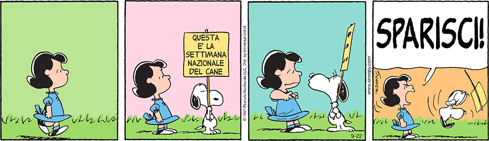 Peanuts 2014 settembre 22