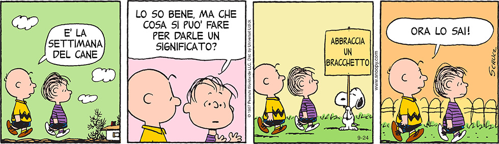 Peanuts 2014 settembre 24