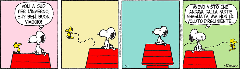 Peanuts 2014 ottobre 1