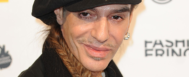 LONDON - SEPTEMBER 18: John Galliano attends Fashion Fringe fashion show in Covent Garden during London Fashion Week on September 18, 2010 in London, England. (Photo by Samir Hussein/Getty Images) *** Local Caption *** John Galliano