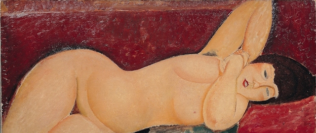 Amedeo Modigliani
Nudo sdraiato, 1917
Olio su tela
@Pinacoteca Giovanni e Marella Agnelli