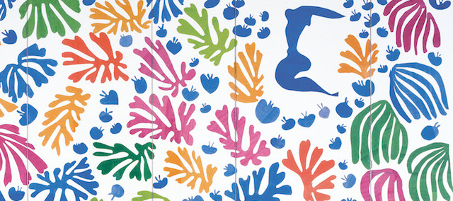 Henri Matisse 
Il parrocchetto e la sirena (La perruche et la sirène), 1952
Stedelijk Museum, Amsterdam. Comprato con l'assitenza dei fondi Vereeniging Rembrandt e Principe Bernhard 
© 2014 Succession H. Matisse / Artists Rights Society (ARS), New York