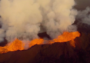 L’eruzione del vulcano Bardarbunga, vista da un drone