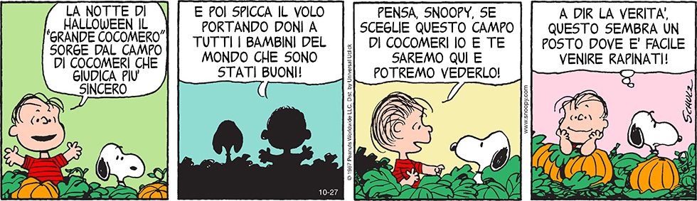 Peanuts 2014 ottobre 27