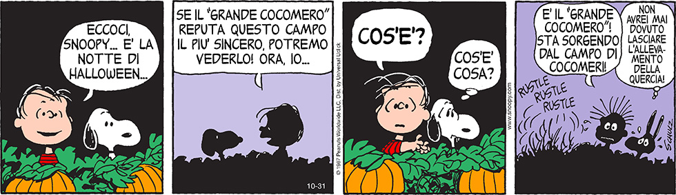 Peanuts 2014 ottobre 31